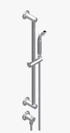 Душевой гарнитур THG Hamptons with lever handles 48 цвет-никель PVD G4S H55 58