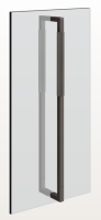 Ручка Gessi Shower outfit двойная 600 мм цвет-Black Metal Brushed PVD 67537/707
