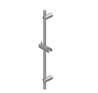 Штанга для душа Quadro design 600 цвет-сталь шлифованная/брашированная (Steel Brushed Inox) TS60.00 AS