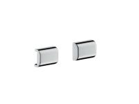 Крышка для рейлинга Hansgrohe Axor цвет-шлифованный черный хром 42871340