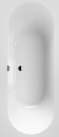 Ванна Villeroy&Boch Oberon 2.0 шгв 1800*800*470 цвет-альпийский белый (белый Alpin) UBQ180OBR2DV-01 + PC01