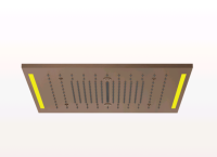 Накладная панель Gessi Colour 500*500 цвет-медь брашированная/шлифованная PVD (Copper Brushed PVD) 57977/708