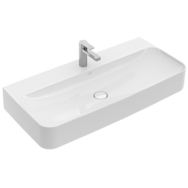 Раковина Villeroy&Boch Finion шгв 1000*470*130 CeramicPlus цвет-альпийский белый 41681BR1