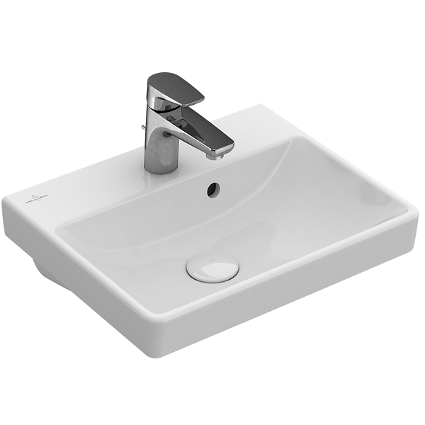 Раковина Villeroy&Boch Avento шгв 450*370*150 CeramicPlus цвет-альпийский белый 735845R1