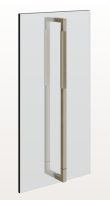 Ручка Gessi Shower outfit. DIAMANTATO двойная цвет-Finox Brushed Nickel 67637/149