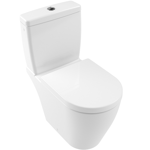 Унитаз напольный Villeroy&Boch Avento шгв 370*640*400 цвет-альпийский белый 5644R001