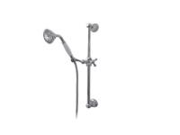 Душевой гарнитур Nicolazzi Teide White Ceramics 545 цвет-Polished Nickel 5521 NL