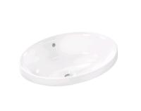 Раковина Hansgrohe Xuniva D шгв 550*400*175 отверстия для смесителя-отсутствуют цвет-белый 60156450