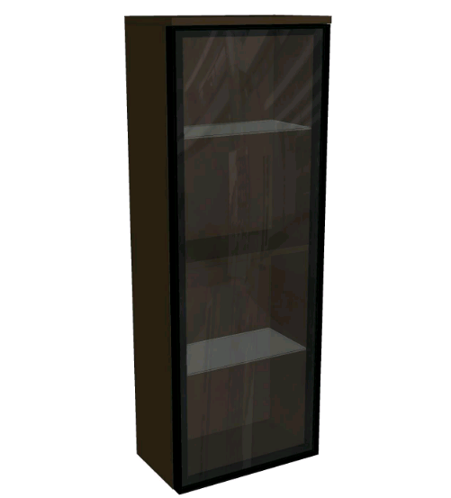 Шкаф-пенал Oasis Colonne Alu шгв 450*250*1200 петли-слева цвет-Brown matt 0ALUA3912025045 SX M155