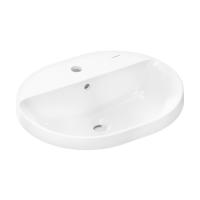 Раковина Hansgrohe Xuniva U шгв 550*450*175 отверстия для смесителя-1 цвет-белый 60161450