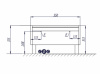 Комод AQUATON Капри 60 белый (1A231003KP010)