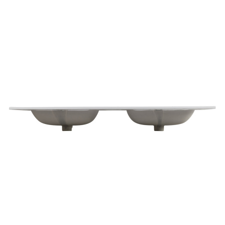 Керамическая раковина с двумя чашами BB1400-2-ETL, 1410x460x175