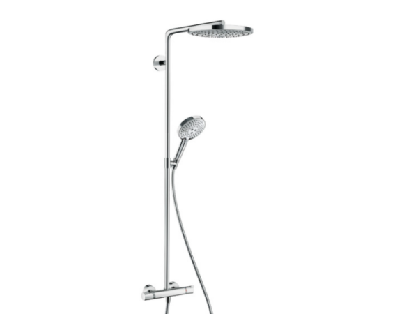 Душевой гарнитур Hansgrohe Raindance Select S цвет белый/хром 27129400