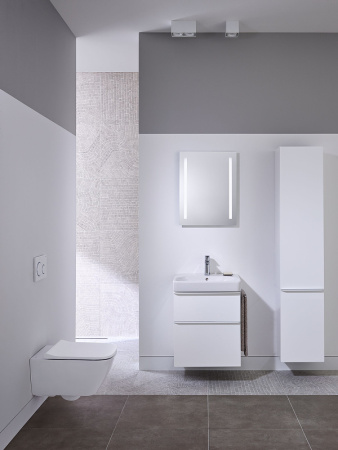 Комплект мебели для ванной Geberit Smyle Square 60  подвесной Белый глянец (529.352.00.6)