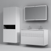 AM.PM M8FFUX1202WM Func, База 2 ящика (push-to-open), 120 см, цвет белый матовый