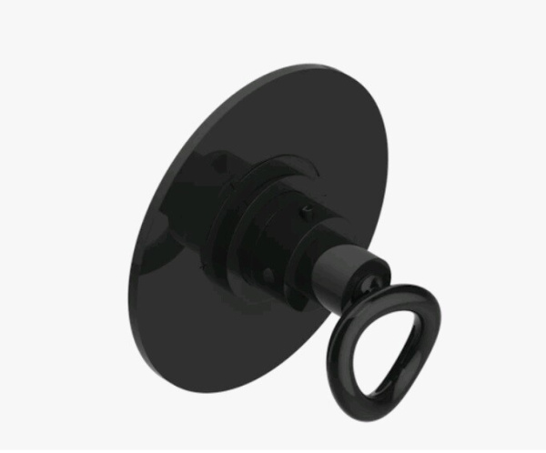 Смеситель для душа THG Collection "O" цвет-Black ceram G4P D30 5100BR