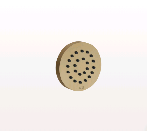Форсунка Gessi VENTI20 боковая цвет-Warm Bronze Brushed PVD 32971/726