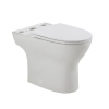 Чаша напольного унитаза c сиденьем BelBagno LOUNGE BB045CPR/SC