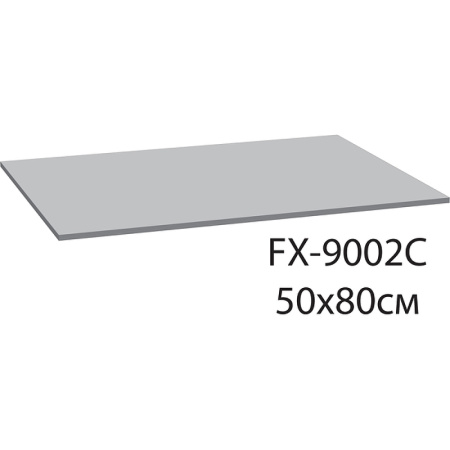 Коврик для ванной комнаты Fixsen Nice 50х80 серый (FX-9002C)