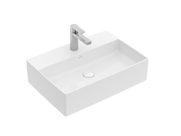 Раковина Villeroy&Boch Memento шгв 500*420*90 отверстия для смесителя-1 цвет-альпийский белый 4A075001