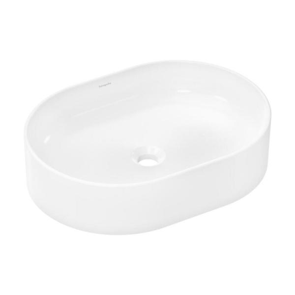 Раковина Hansgrohe Xuniva U шгв 550*400*130 отверстия для смесителя-отсутствуют цвет-белый 60166450