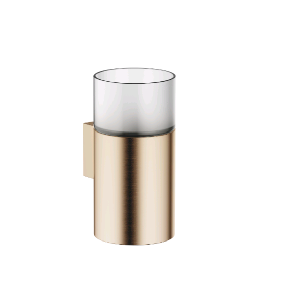 Стакан для зубных щеток Dornbracht цвет-золото светлое сатинированное (Light Gold Satin) 83.401.979.27