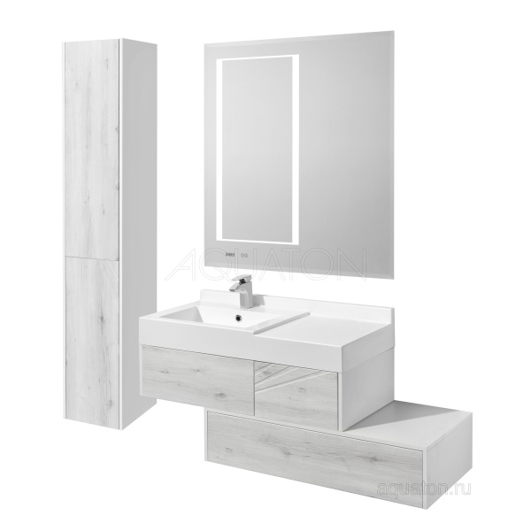 Комод AQUATON Сакура 100 светлое дерево (1A234803SKW80)