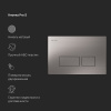 AM.PM IS47031.701700 Инсталл с клав Pro S мат никель с подв унит Spirit V2.0 FlashClean с сид м/лифт
