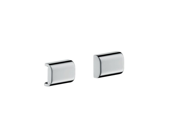 Крышка для рейлинга Hansgrohe Axor цвет-шлифованный черный хром 42871340