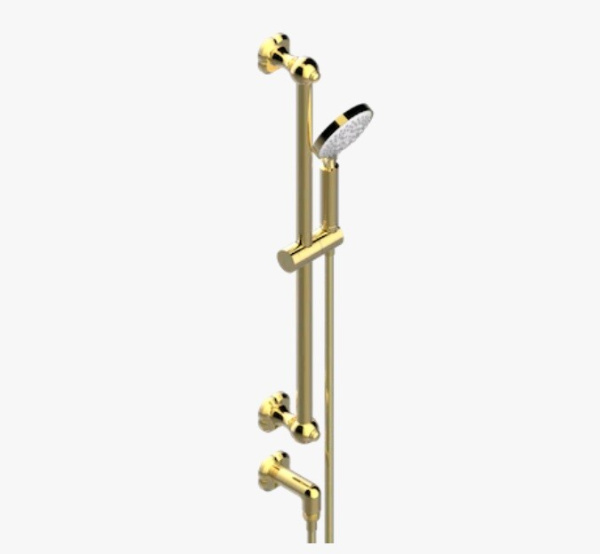 Душевой гарнитур THG Camélia Clear crystal 98 цвет-золотистый PVD U5L H52 58