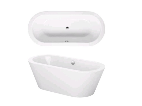 Ванна Bette BetteStarlet Oval Silhouette шгв 1750*800*420 цвет-белый 2680-000 CFXXK