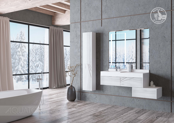 Комод AQUATON Сакура 100 светлое дерево (1A234803SKW80)