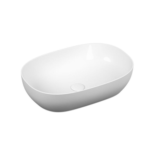 Раковина Vitra Outline шгв 590*405*145 отверстия для смесителя-отсутствуют VitrA Clean цвет-белый 5995B403-0016
