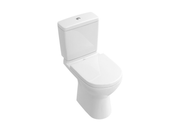 Сливной бачок Villeroy&Boch O'Novo шг 385*180 CeramicPlus цвет-альпийский белый 5760G1R1
