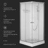 AM.PM W94C-403-090MT X-Joy Square кабина душевая  90x90,  профиль мат.хром, стекло прозрачное