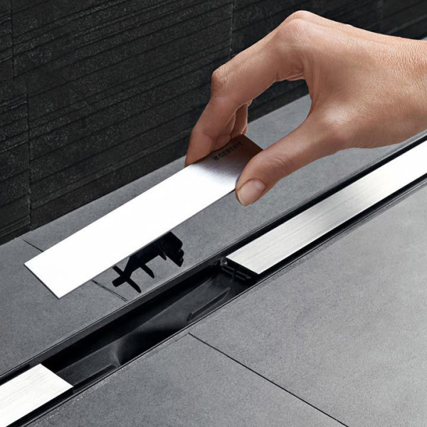 Крышка душевого канала Geberit CleanLine 20 Нержавеющая сталь (154.451.KS.1)