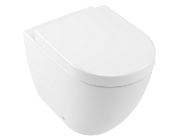 Унитаз Villeroy&Boch Subway 2.0 приставной шгв 370*560*400 CeramicPlus цвет-альпийский белый 5602R0R1