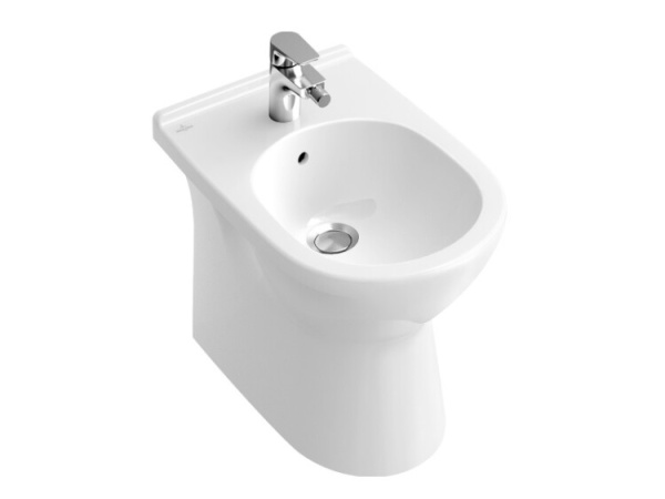 Биде Villeroy&Boch O'Novo напольный/пристенный шгв 360*560*400 CeramicPlus цвет-альпийский белый 546100R1