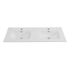 Керамическая раковина с двумя чашами BB1200-2-ETL, 1210x460x175