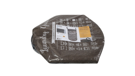 Корзина для белья Fixsen Eco Style, Коричневая (FX-1034)